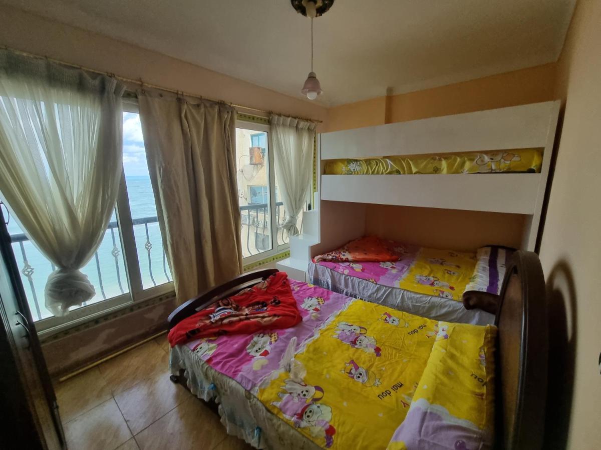 Panoramic Sea View Zamzm Flat Miami Family شقة فندقية زمزم بانورما بشاطئ ميامي - الاسكندرية صف اول مباشر علي بحر - عائلات فقط Alexandria Luaran gambar